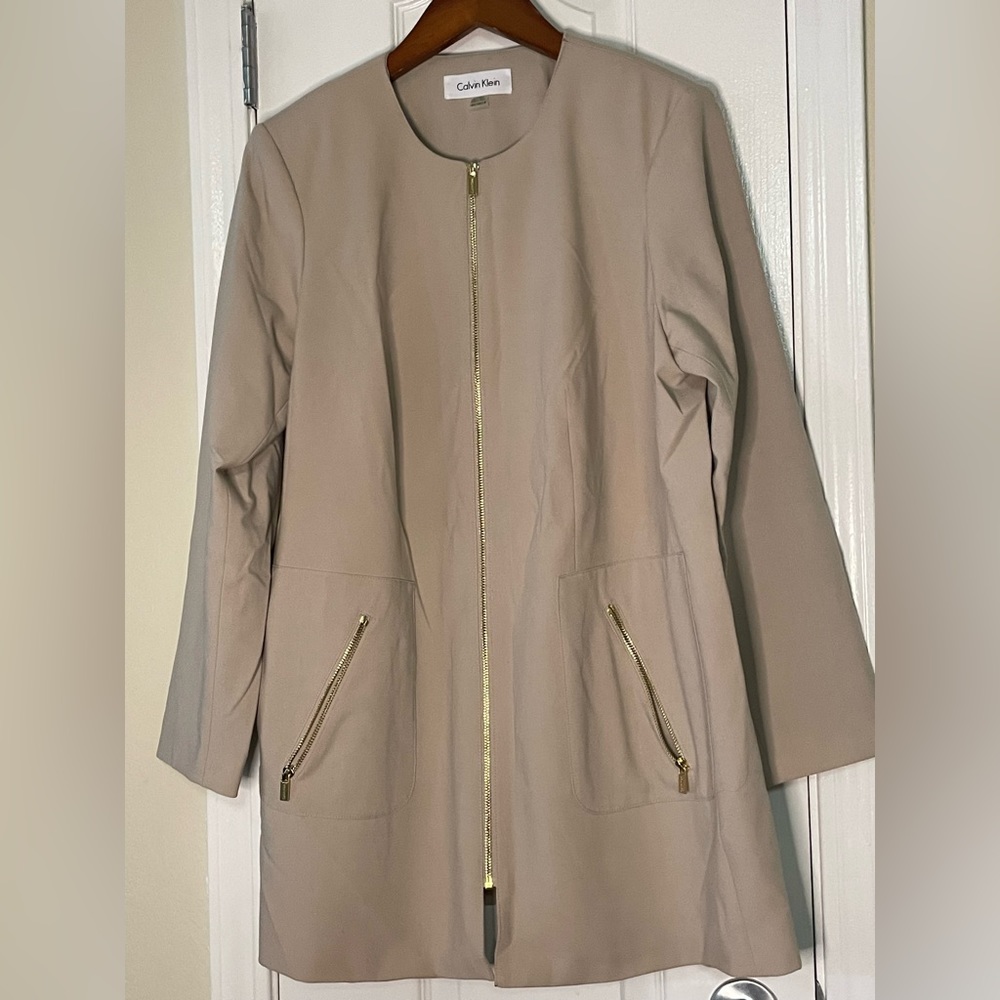 Calvin Klein Women’s Plus Size Topper Jacket, Size 14W